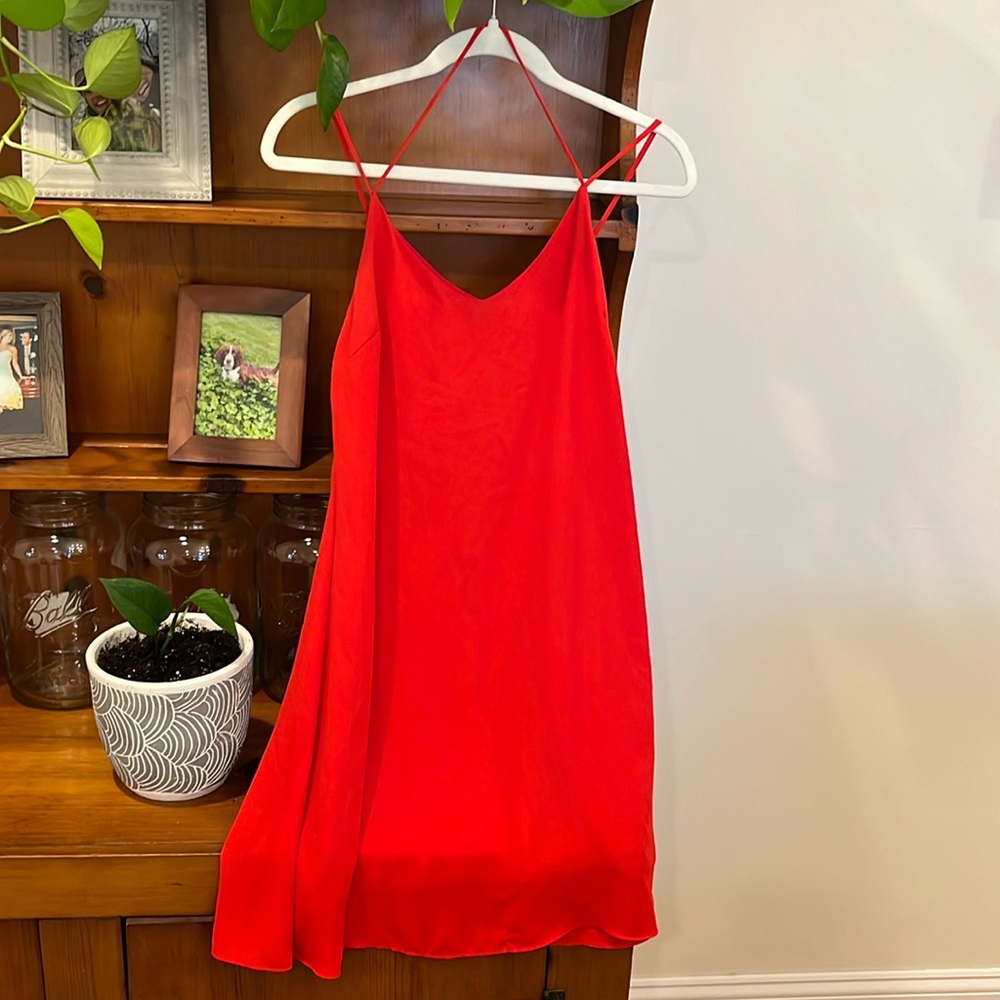 Red dress
